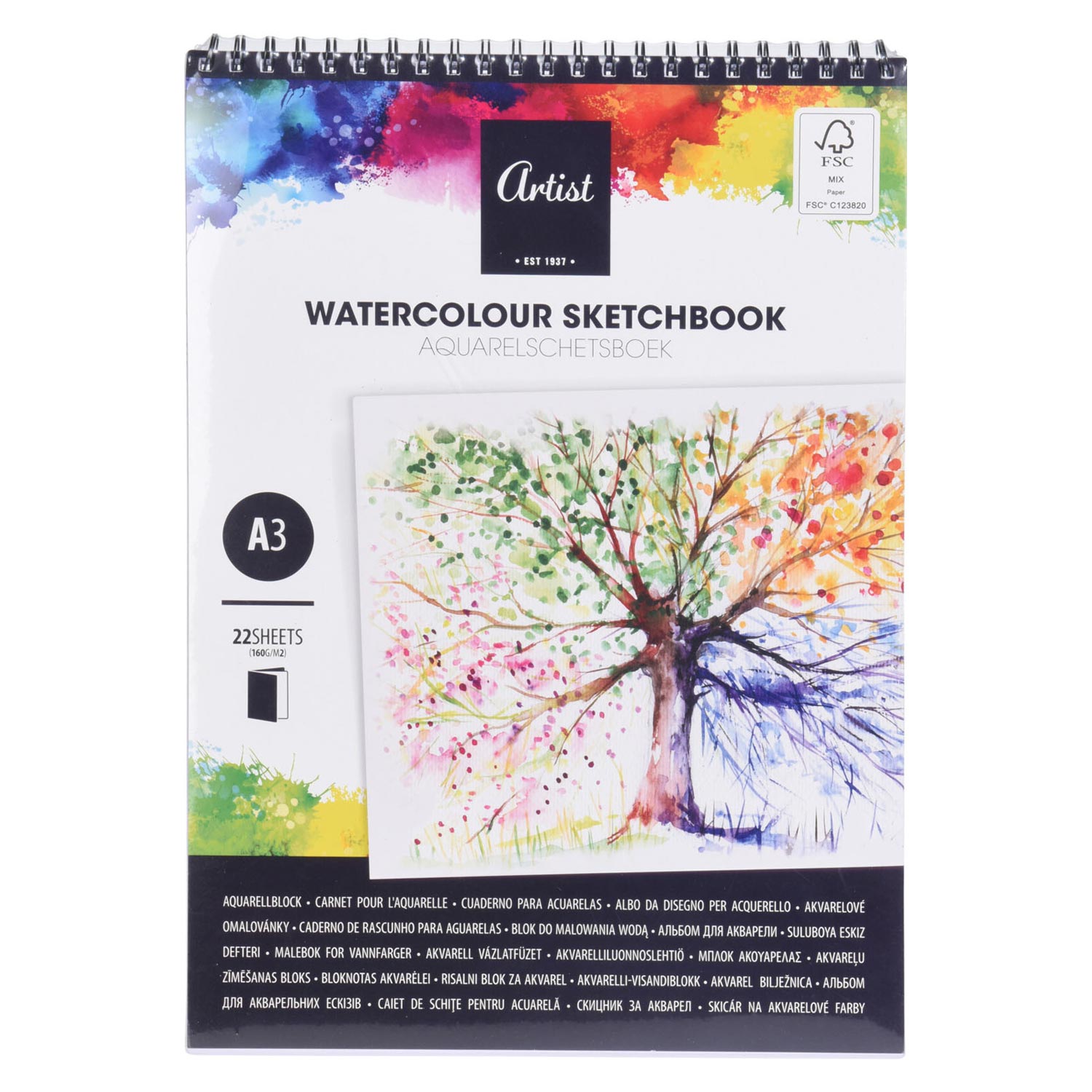 ARTIST AKVAREL BLOK A3  ARTIST AKVAREL BLOK A3