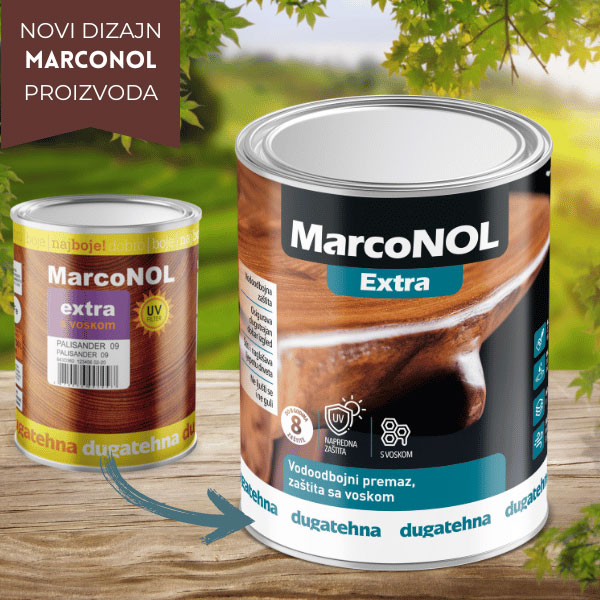 MARCONOL EXTRA 07 2,5L MAHAGONIJ  MARCONOL EXTRA 07 2,5L MAHAGONIJ