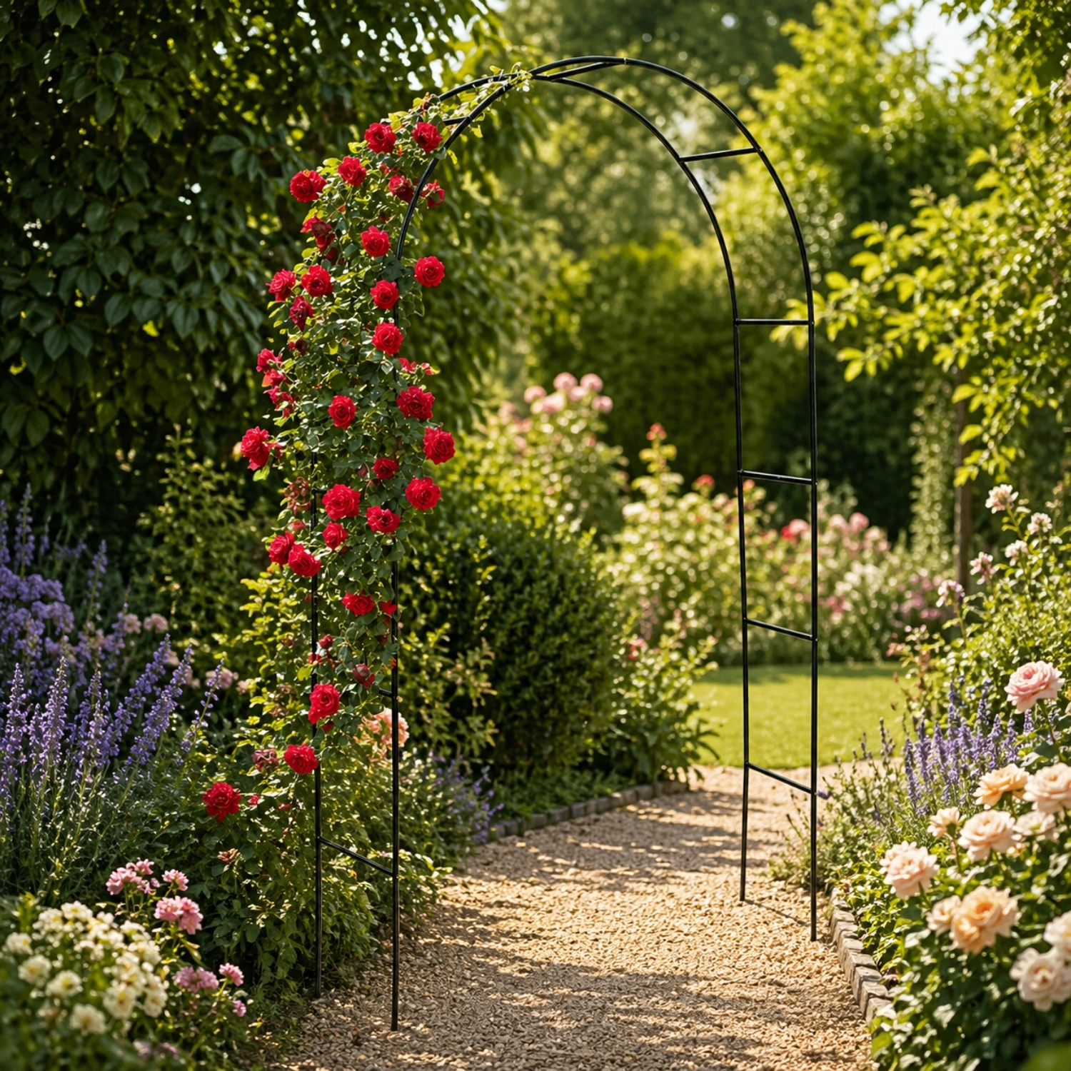  VRTNI LUK ZA RUŽE G12665 140X38X240CM