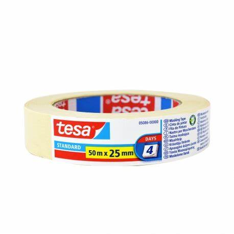 TESA KREP TRAKA STANDARD 50MX25MM  TESA KREP TRAKA STANDARD 50MX25MM