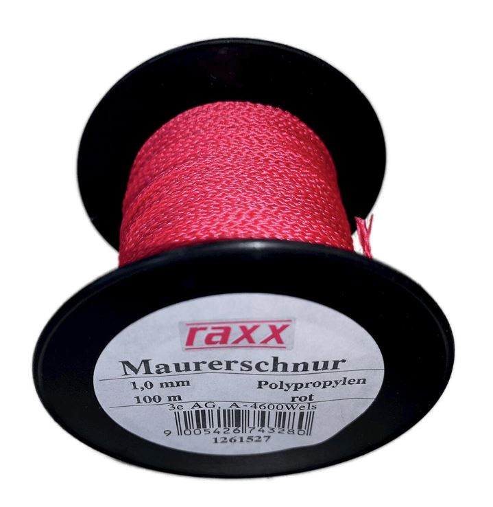 RAXX ZIDARSKO KONAC PP 1,0mmx50m CRVENO