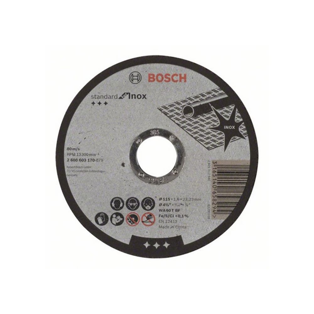 BOSCH PLOČA REZNA 115X1,6MM
