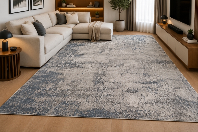 SAFYUN Tepih Lazer LZ402 Grey Blue 200x290