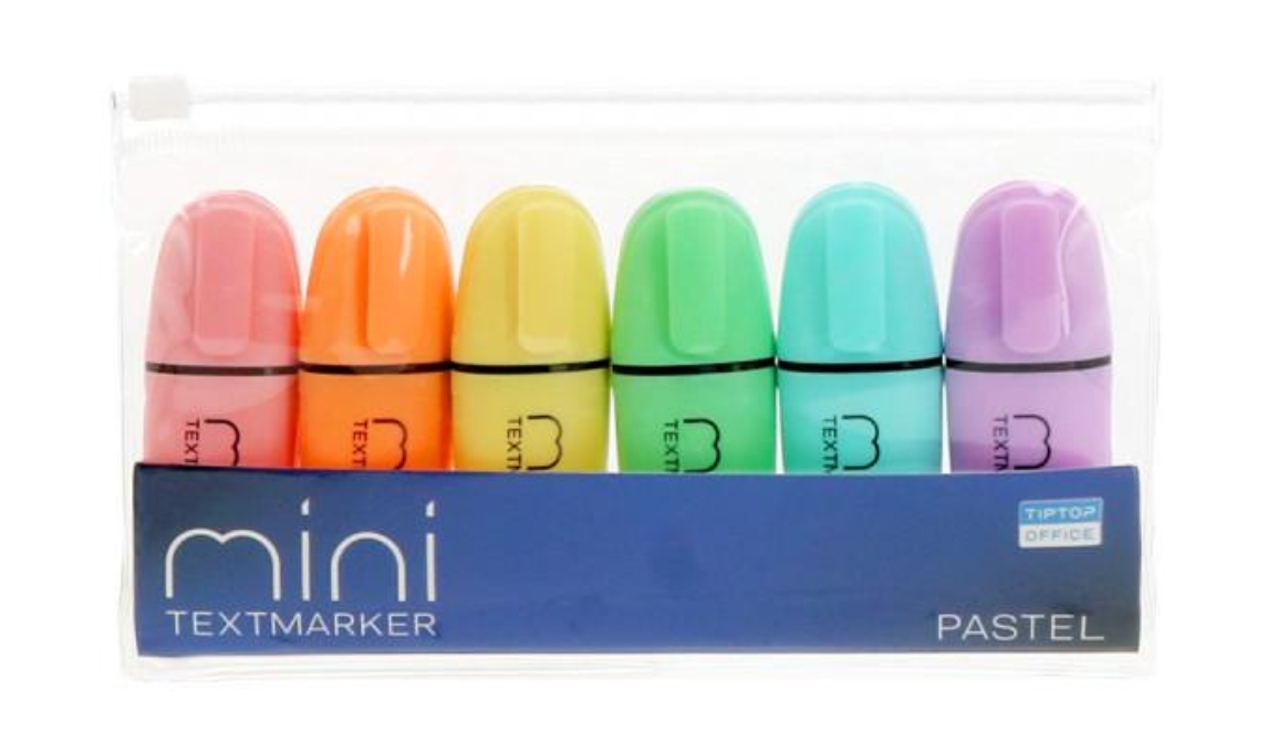 TIP TOP OFFICE Textmarker kosi vrh Pastel Mini TIP TOP OFFICE Textmarker kosi vrh Pastel Mini