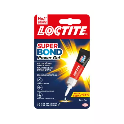 LOCTITE SUPERBOND POWER GEL 4GR LOCTITE SUPERBOND POWER GEL 4GR