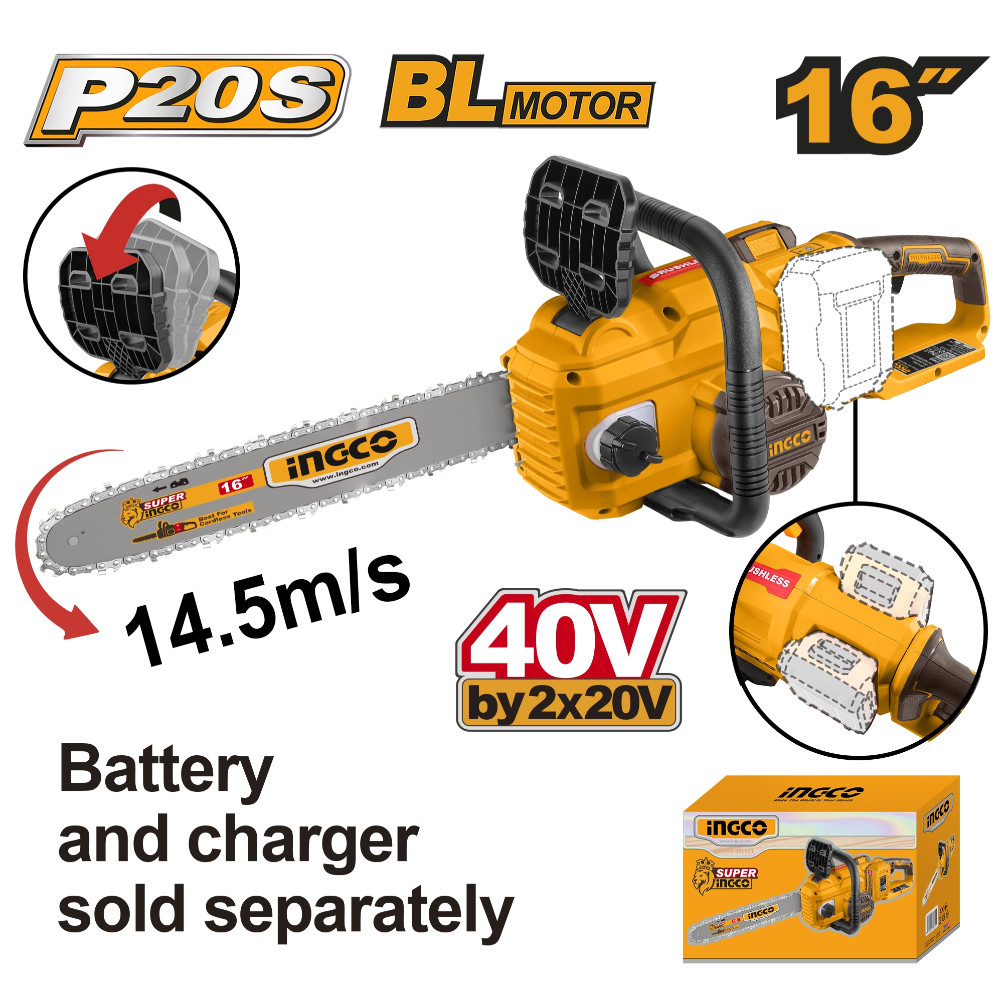  Aku pila CGSLI40168 40V SOLO