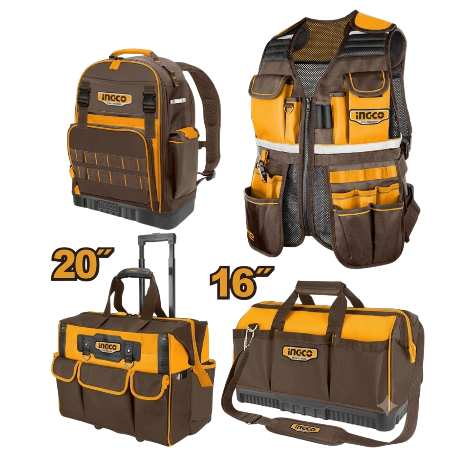 INGCO Set torbi za alat 4/1 COS230914