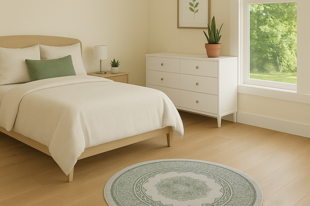 SAFYUN TEPIH KADIFE 1046 GREEN 100X100