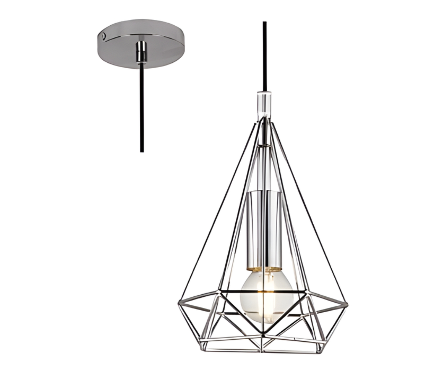  Visilica Cage Chrom 1xE27