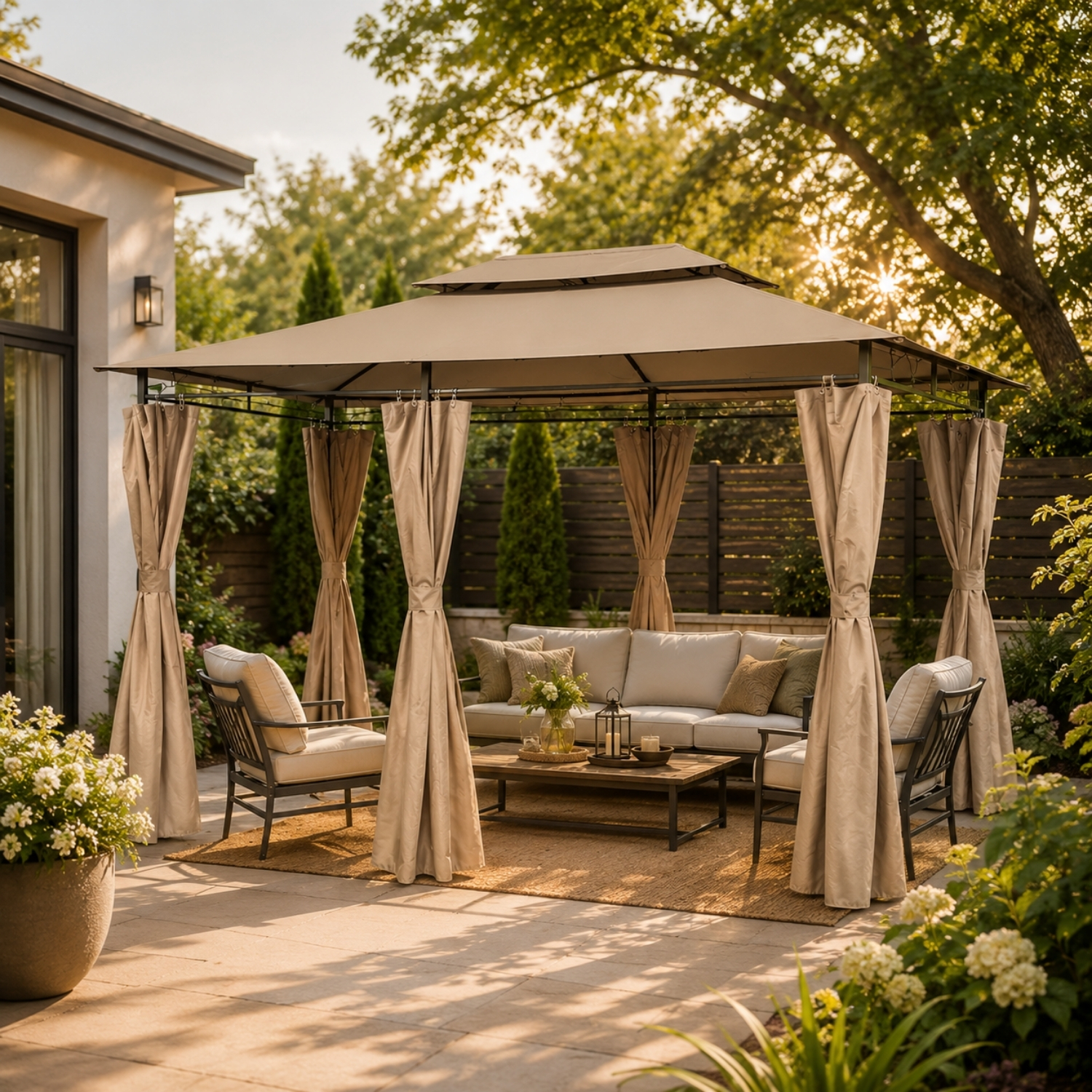  Metalna tenda Gazebo 3x4 m SAG17