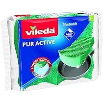 VILEDA Pur Active spužvice za čišćenje 2/1 VILEDA Pur Active spužvice za čišćenje 2/1