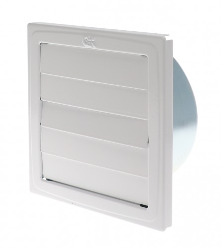 GRAVITACIJSKA REŠETKA VENTILACIJSKA 150X150MM 110MM BIJELA  GRAVITACIJSKA REŠETKA VENTILACIJSKA 150X150MM 110MM BIJELA