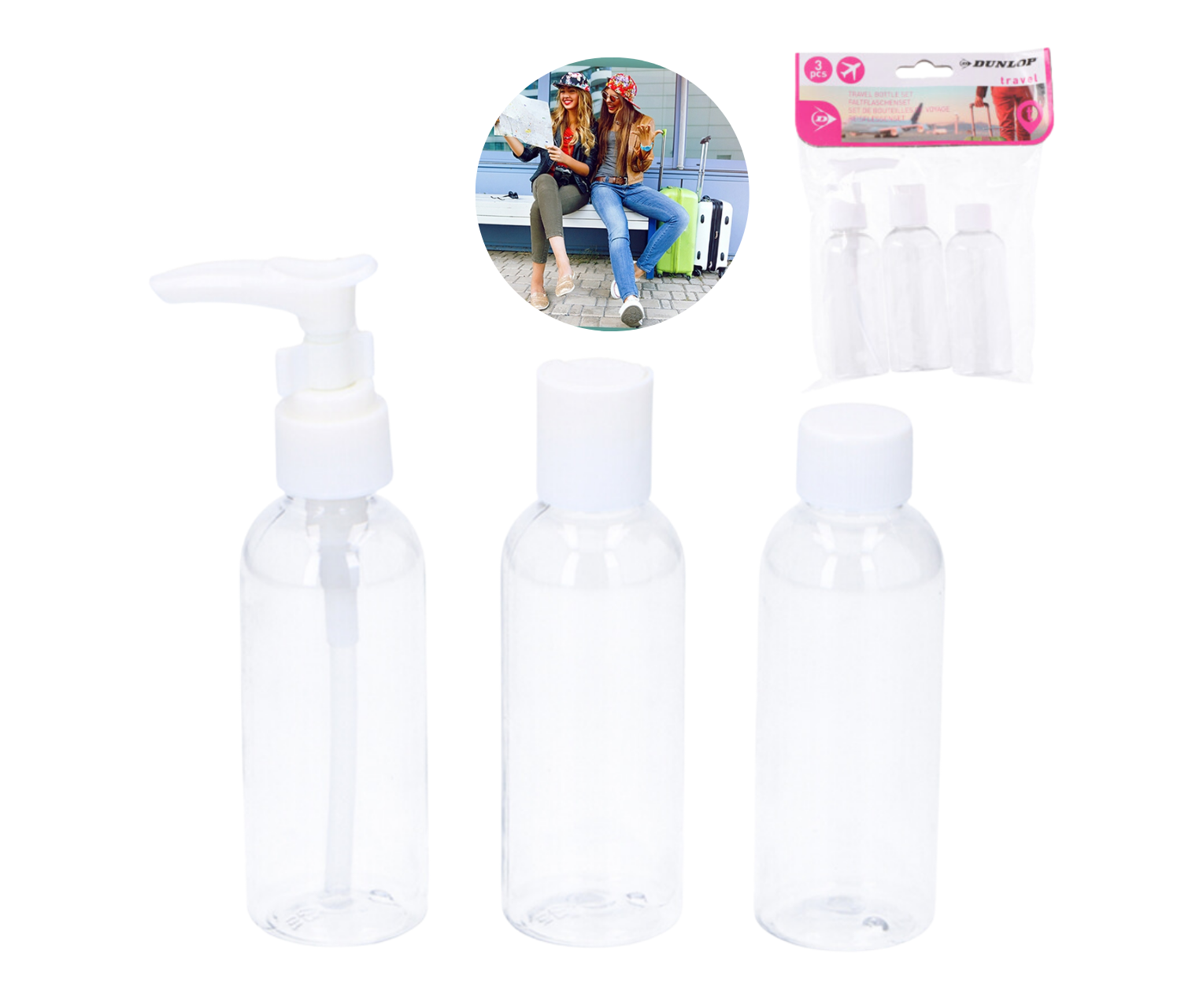 DUNLOP Boce za putovanje 3/1 DUNLOP Boce za putovanje 3/1