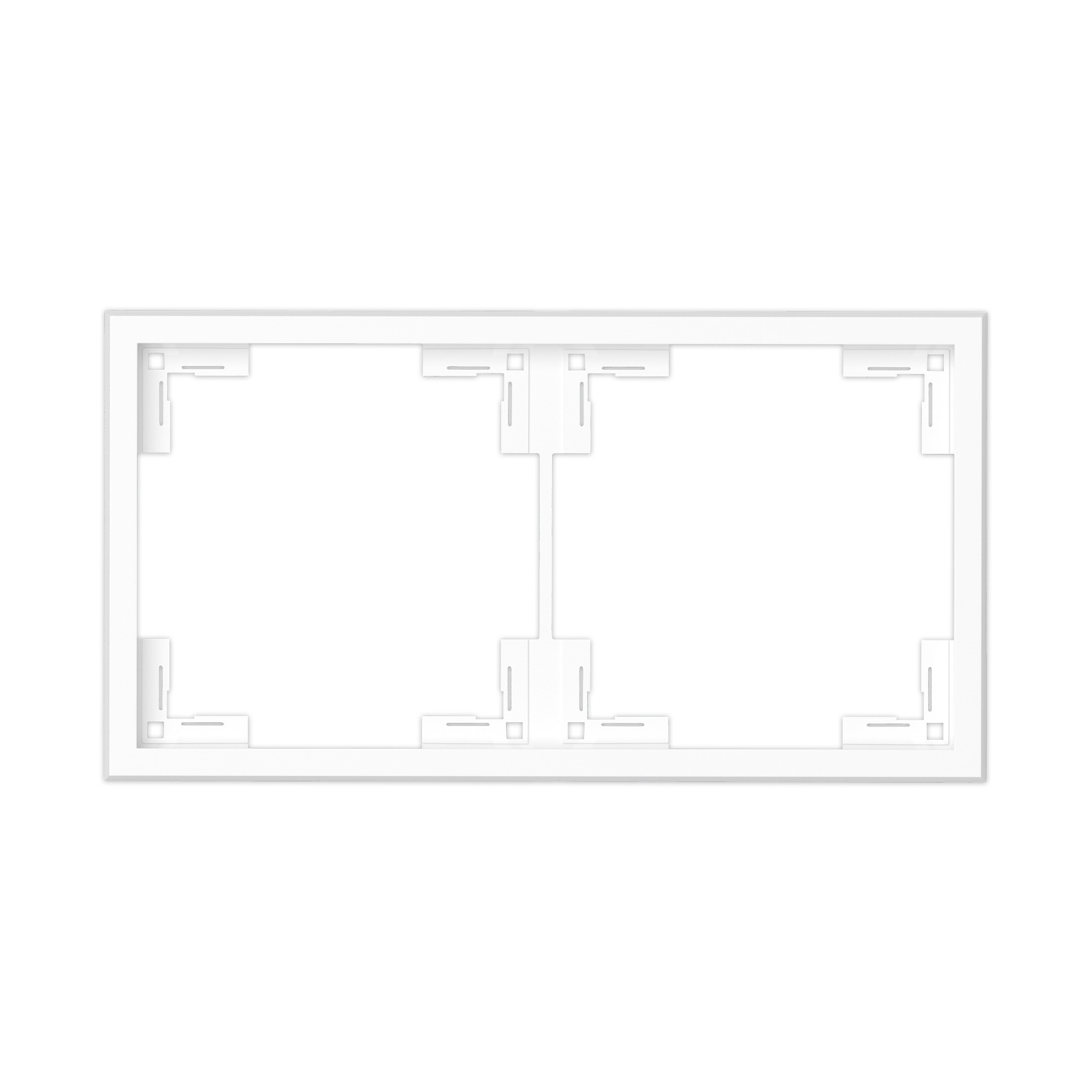 COMMEL Okvir dvostruki bijeli 153780