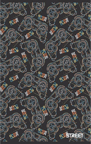 STREET SVESKA MEKA A4/54 DIKTO GAMING  STREET SVESKA MEKA A4/54 DIKTO GAMING