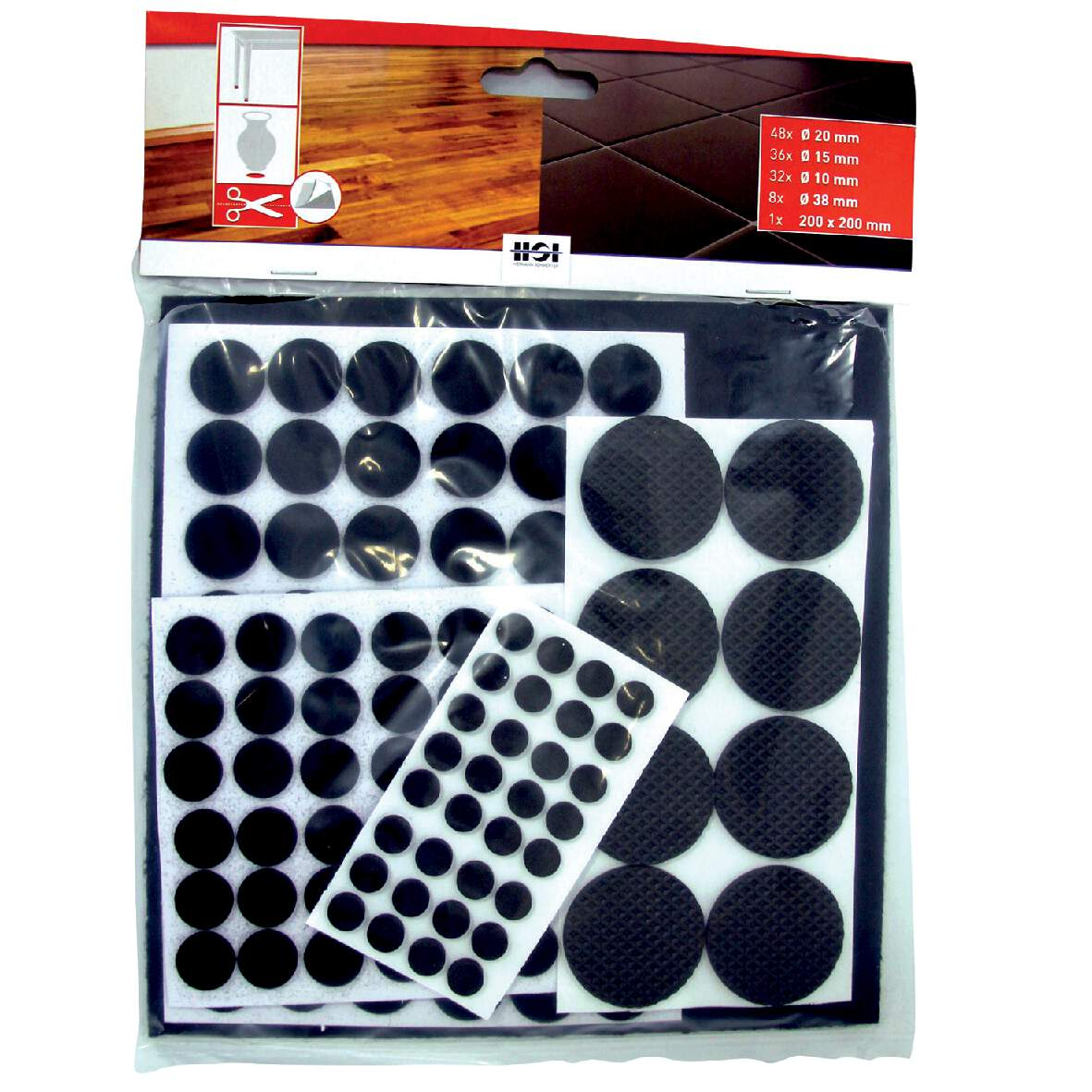 SCHWERTER HSI JASTUČIĆI OD FILCA CRNI 125/1 SCHWERTER HSI JASTUČIĆI OD FILCA CRNI 125/1