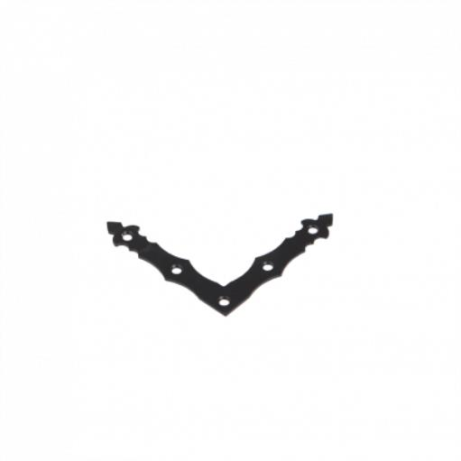  NAD 8C DEKORATIVNA KUTNA PLOČA CRNA 100X100X15X2,0MM 89972