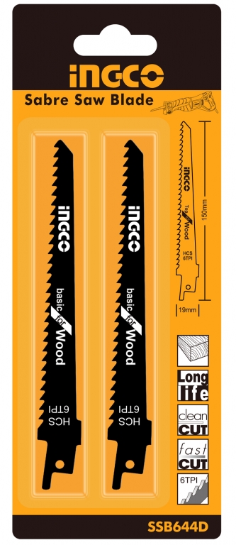 INGCO PILA-LISIČIJI REP 2/1 150X19X1,25MM SSB644D