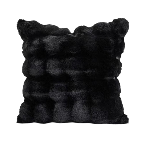  DEKORATIVNA JASTUČNICA CRNA 45X45