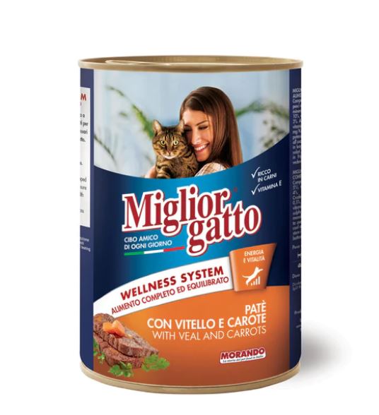 MIGLIOR HRANA ZA MAČKE TUNJEVINA I LOSOS 400G MIGLIOR MIGLIOR HRANA ZA MAČKE TUNJEVINA I LOSOS 400G MIGLIOR