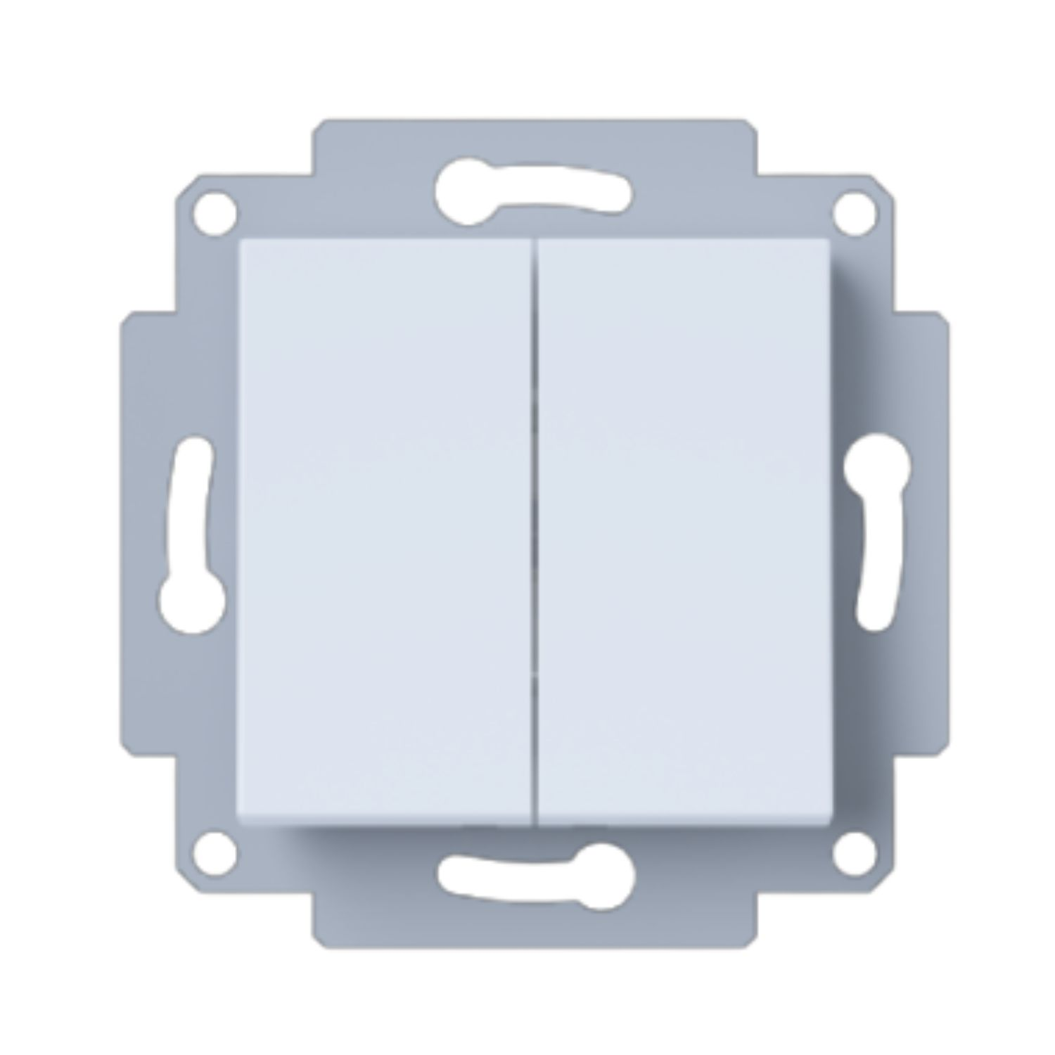 ELEKTROMATERIAL LENDAVA Prekidač serijski bijeli Rio