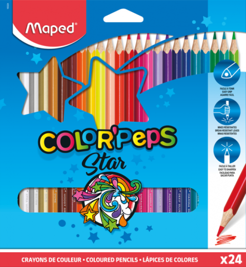 MAPED BOJICE COLOR PEPS 24/1 MAPED BOJICE COLOR PEPS 24/1