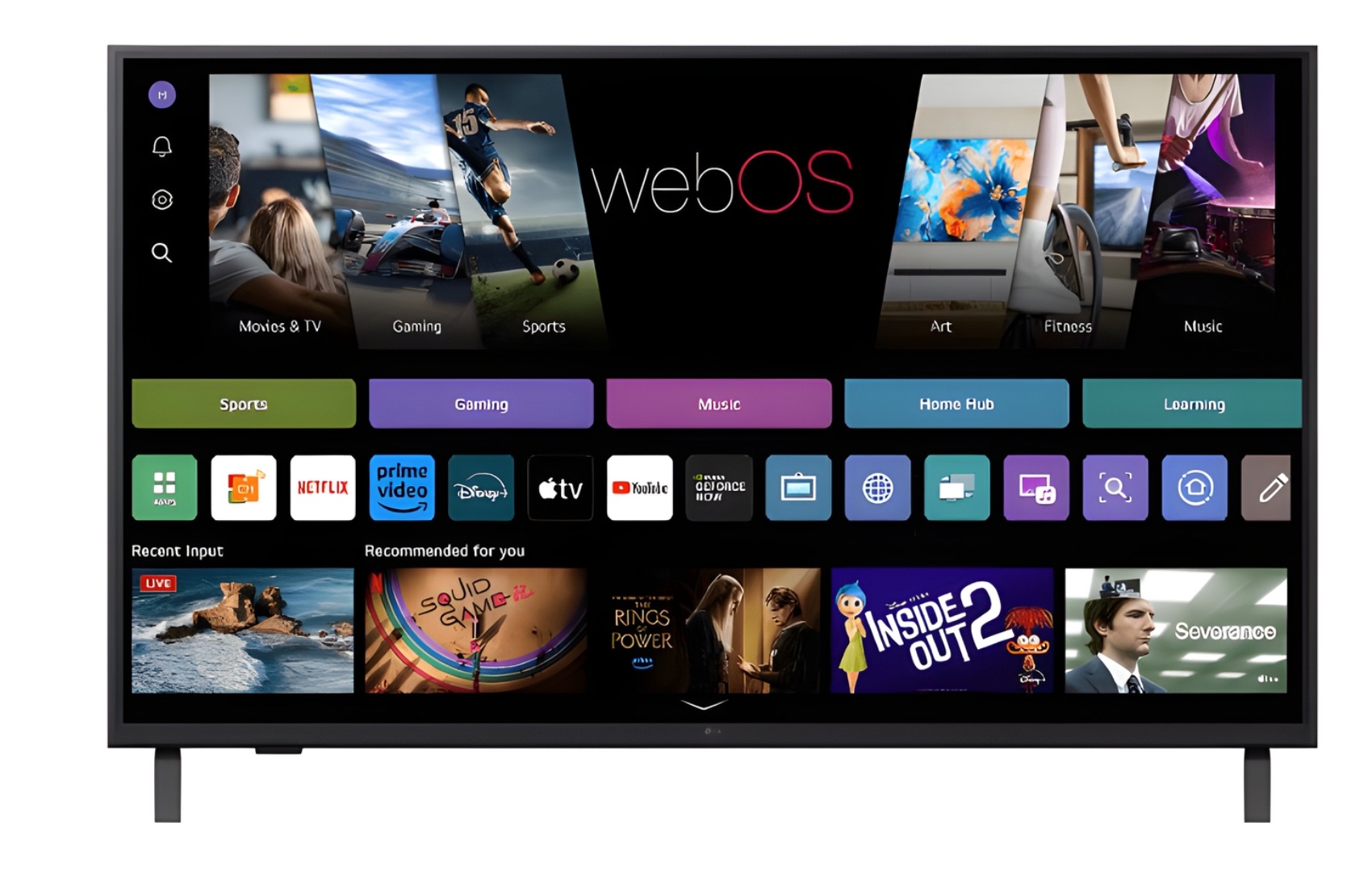 LG TV UHD Smart LED 55UA74003LB