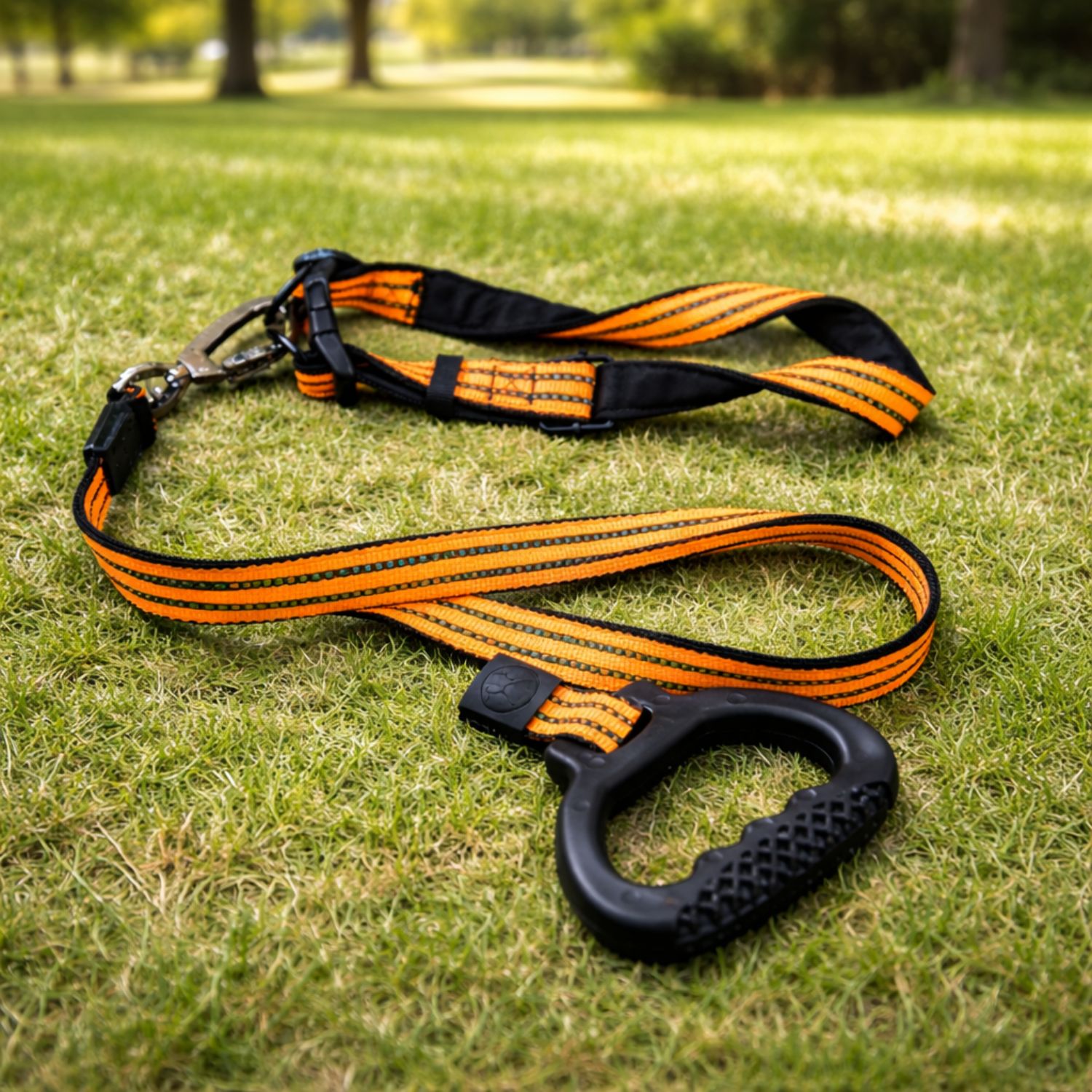  Povodac za psa dupli žuti VP1084 