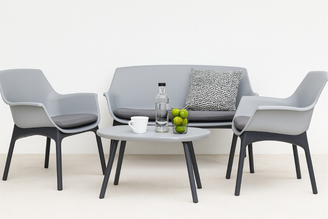 BICA GARNITURA LUXOR 2+1+1 SIVA-GRAFIT BICA GARNITURA LUXOR 2+1+1 SIVA-GRAFIT