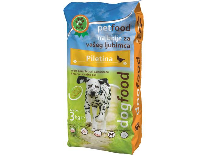 PAW PETFOOD HRANA ZA PSE PILETINA 3KG PAW PETFOOD PAW PETFOOD HRANA ZA PSE PILETINA 3KG PAW PETFOOD