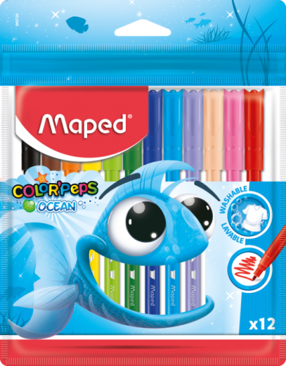  MAPED FLOMASTER COLOR PEPS OCEAN 12/1 