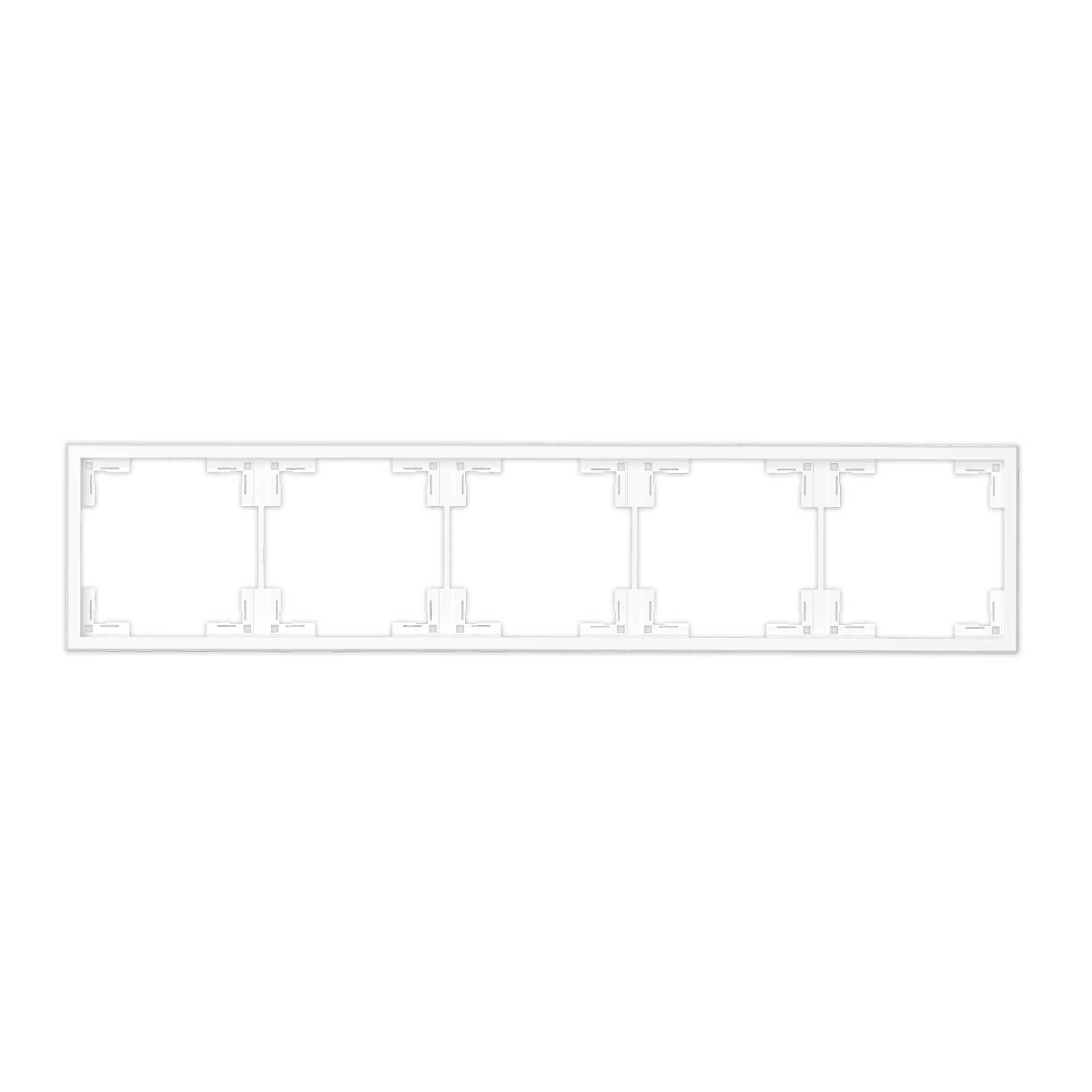 COMMEL Okvir peterostruki bijeli 153786