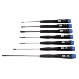 SKG Elektronički odvijači 7-dijelni plosnati SKG Elektronički odvijači 7-dijelni plosnati