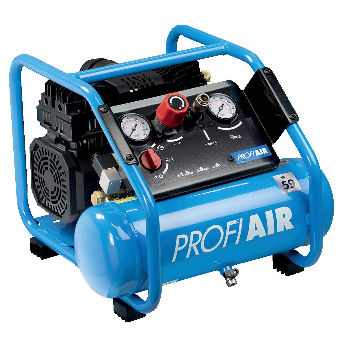PROFIAIR KOMPRESOR MOBIL 160/8/6 SILENT SILTEK TB6 RC PROFIAIR KOMPRESOR MOBIL 160/8/6 SILENT SILTEK TB6 RC
