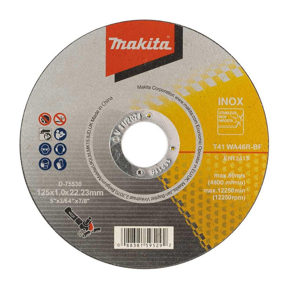 MAKITA Rezna ploča 125x1,0x22,23 mm D-75530