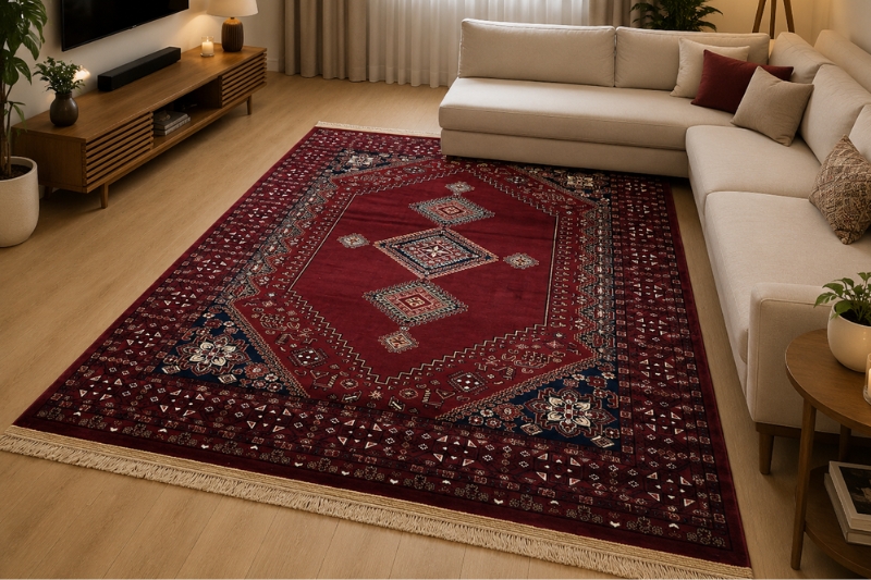 SAFYUN Tepih Afgan AF317 Red 200x290
