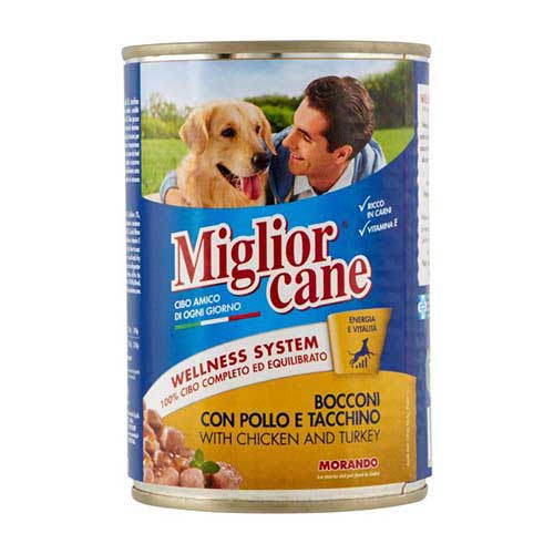 MIGLIOR CANE HRANA ZA PSE PILETINA I ĆURETINA 405G MIGLIOR CANE MIGLIOR CANE HRANA ZA PSE PILETINA I ĆURETINA 405G MIGLIOR CANE