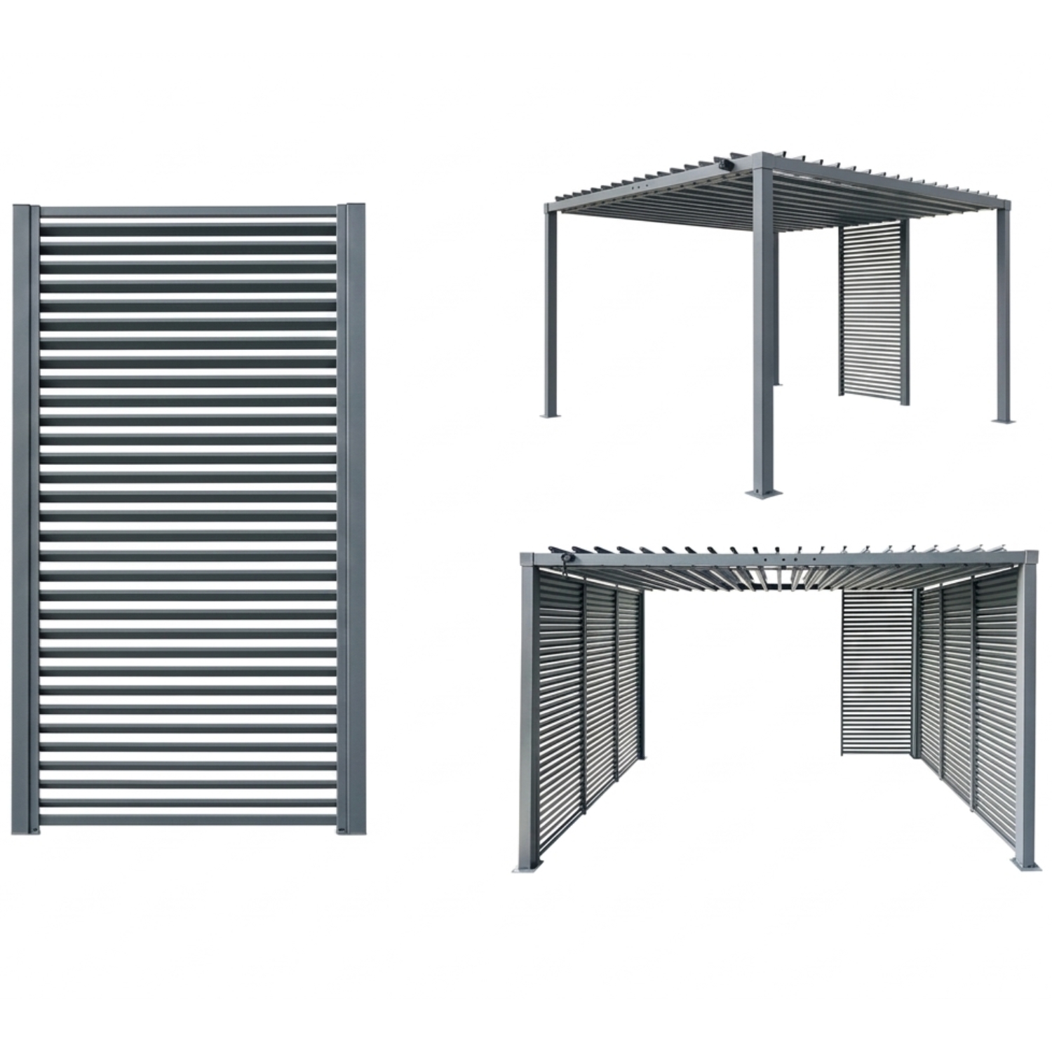  Bočni zidovi za pergolu 85x210 cm SAG60-MS