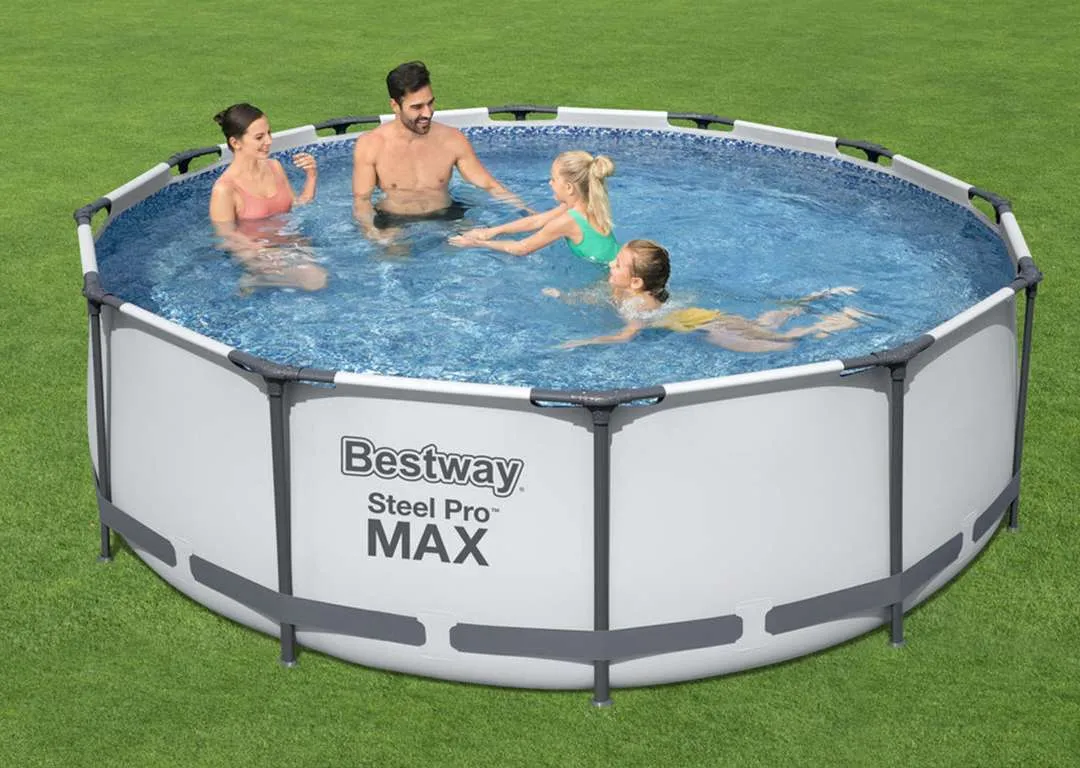 BESTWAY Bazen 366x100 cm+pumpa Steel Pro Max 56418