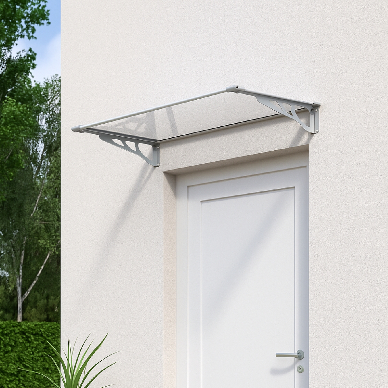 Nadstrešnica transparentna 150x90cm  Nadstrešnica transparentna 150x90cm