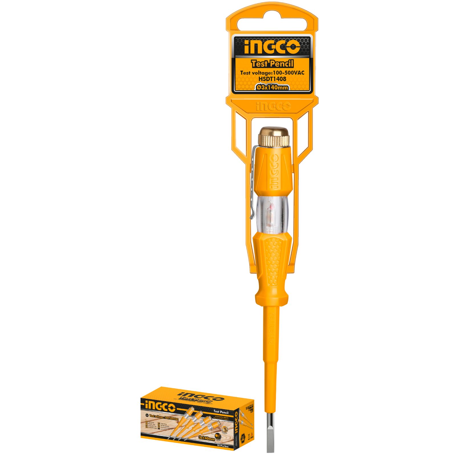 INGCO ISPITIVAČ 3X140MM 100-500V HSDT1408