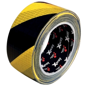 SCHULLER Traka upozorenja samoljepljiva žuto/crna 50mm x 33m X-WAY