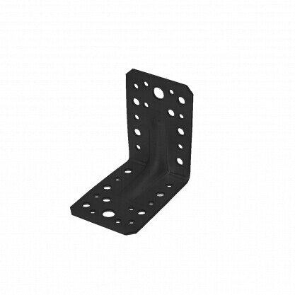  UGAONI NOSAČ CRNI 90X90X65X2,5MM 402102