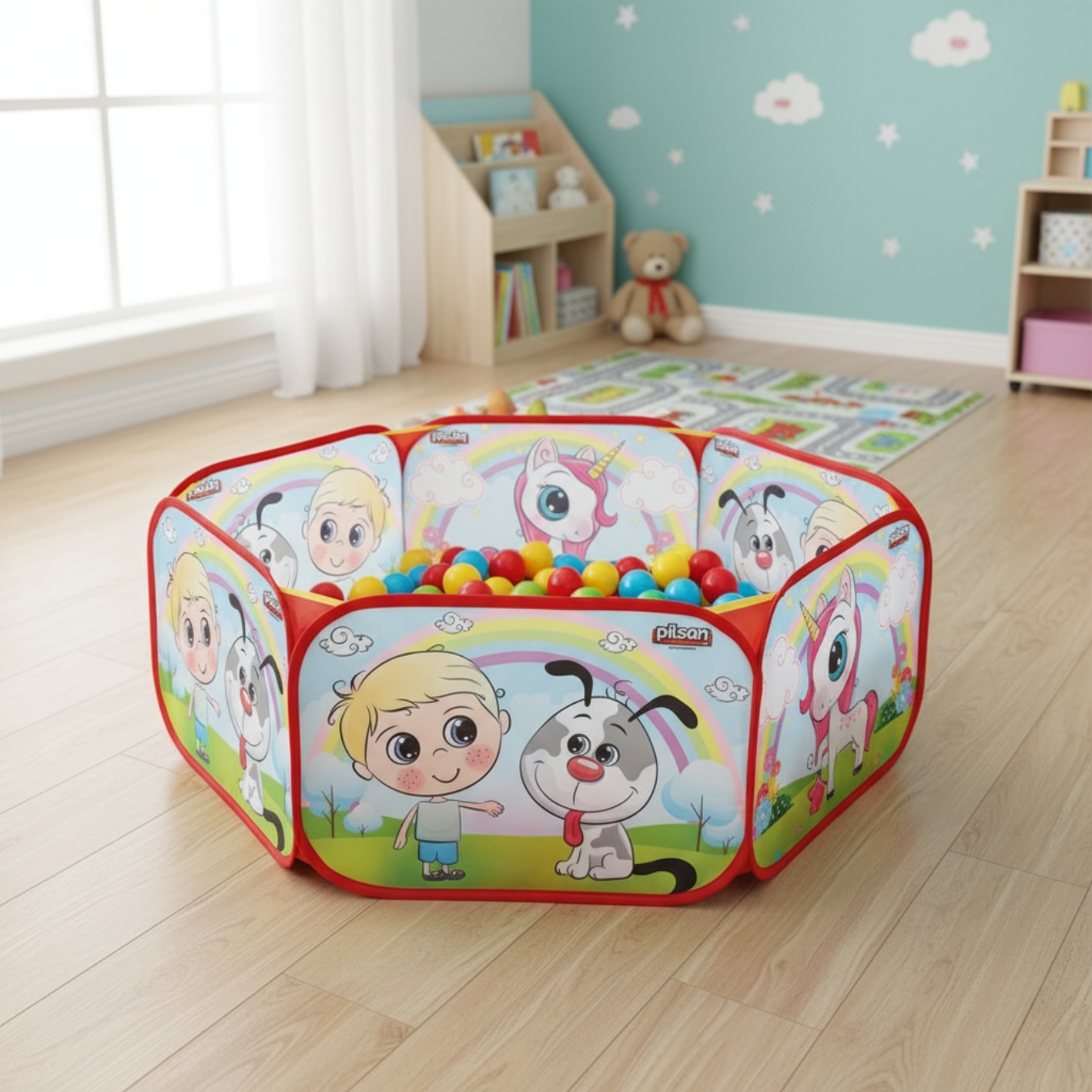 PILSAN DJEČIJI BAZEN+LOPTICE 200KOM PILSAN DJEČIJI BAZEN+LOPTICE 200KOM