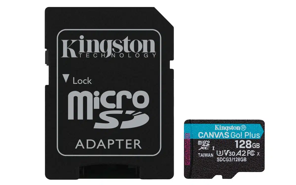  MEM SD MICRO 128GB CANVAS GO PLUS + ADP