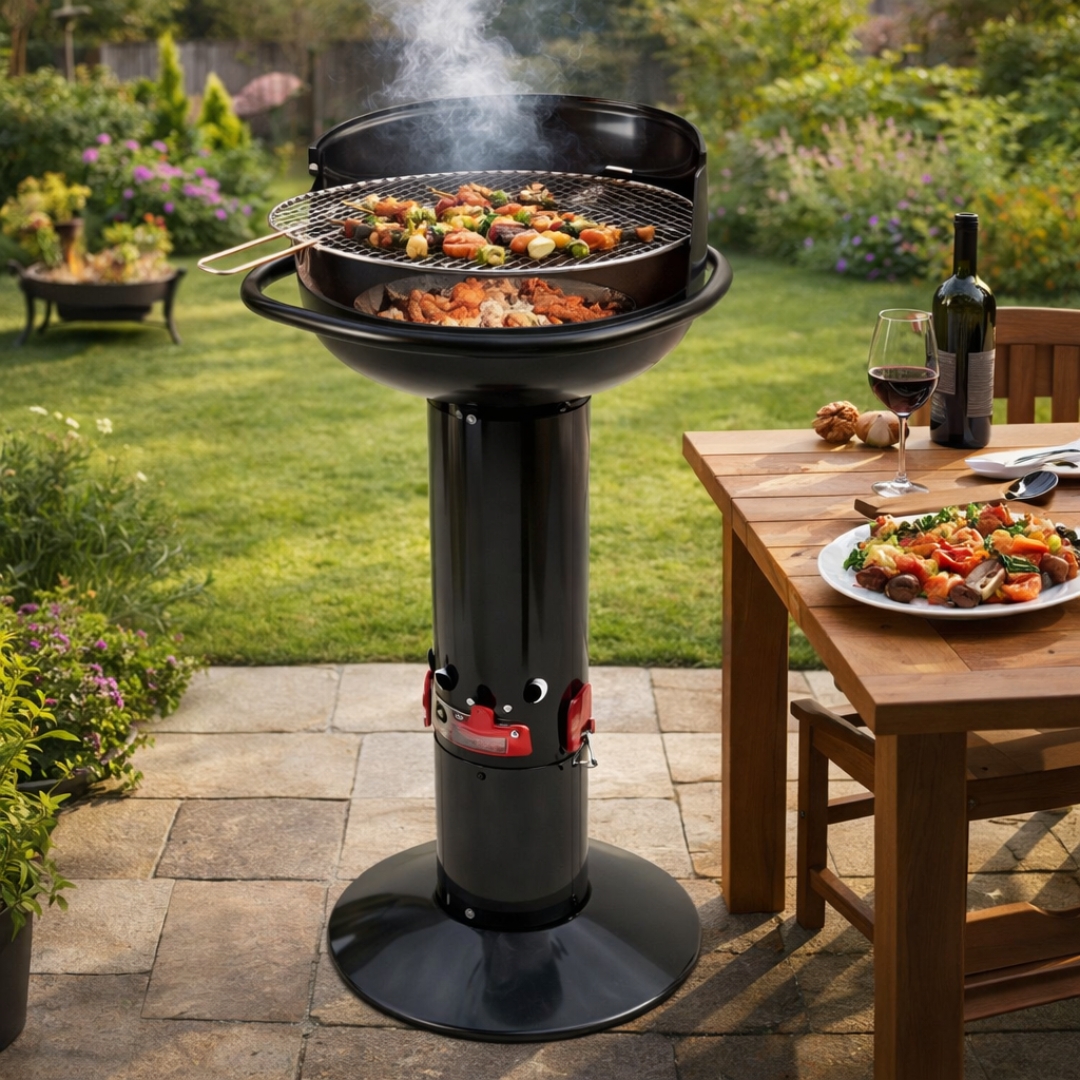 BARBECOOK ROŠTILJ NA UGALJ 43X43X97CM