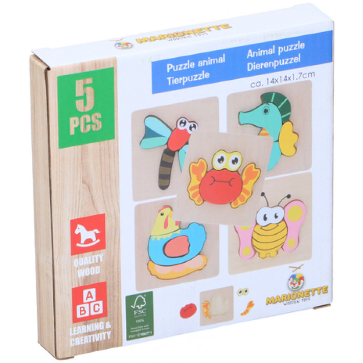  PUZZLE ŽIVOTINJE 5/1