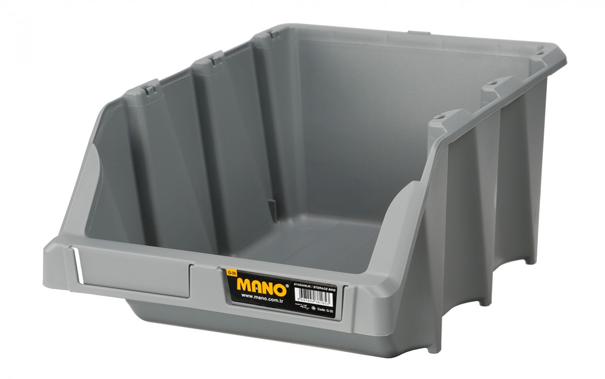 MANO Kontejner PVC G-40 sivi