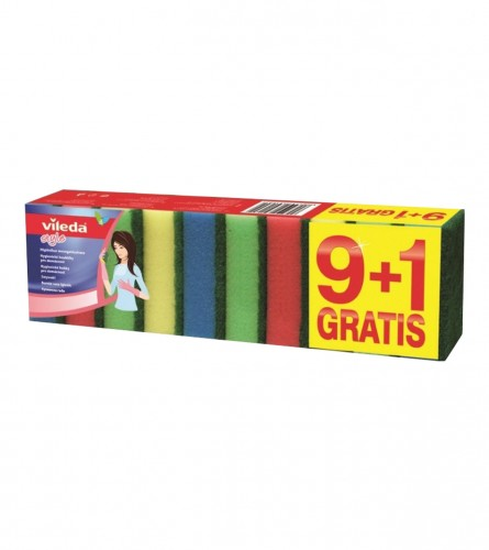 VILEDA Spužvice 9+1 kom VILEDA Spužvice 9+1 kom