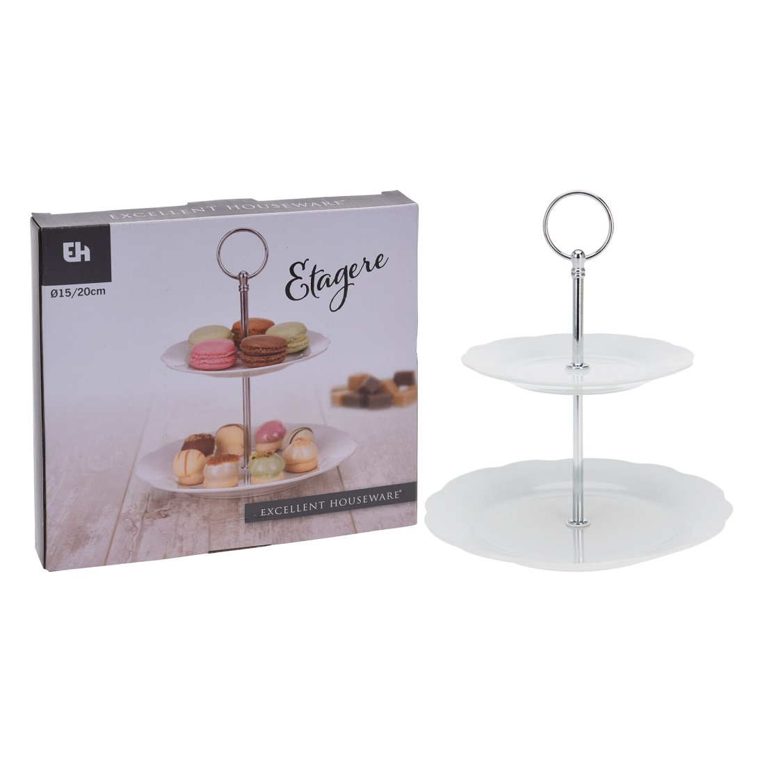 EXCELLENT HOUSEWARE ETAŽERKA 628900100 EXCELLENT HOUSEWARE ETAŽERKA 628900100